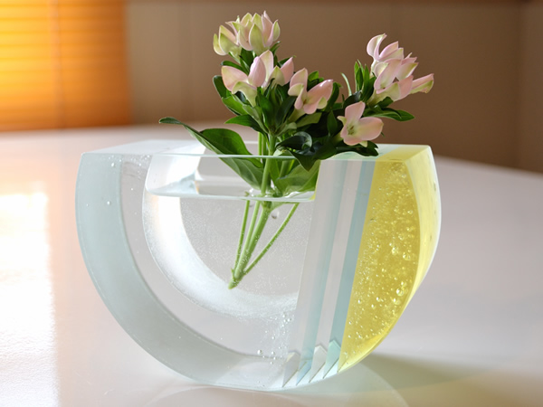 half(flower vase)